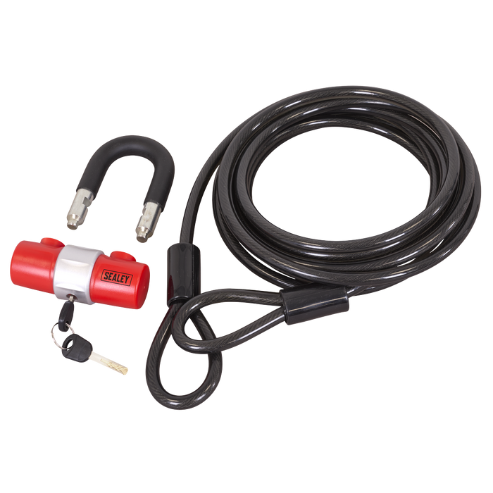 Motorcycle Cable Lock 10mm x 5m | SHGCL5