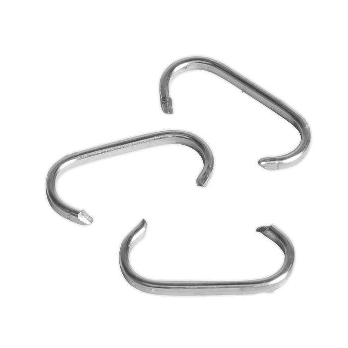 Steel Hog Rings - 50 Strips of 50 | SHR2010