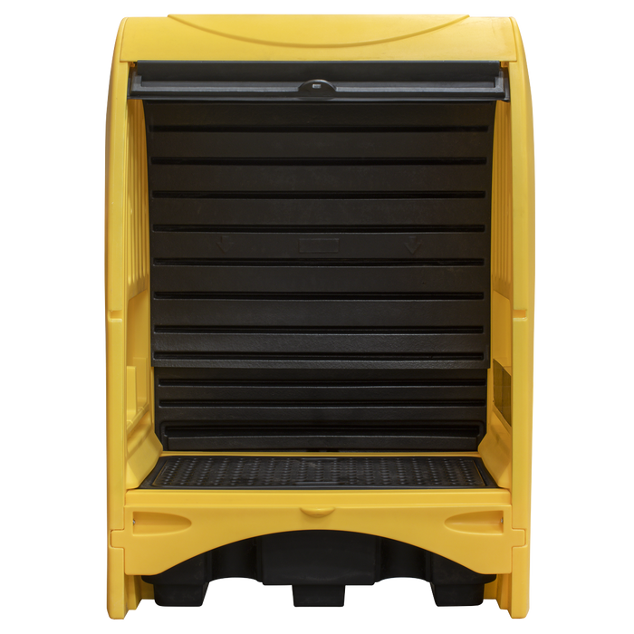 2 Drum Barrel Bund with Hardcover 250L Capacity | SJ1001