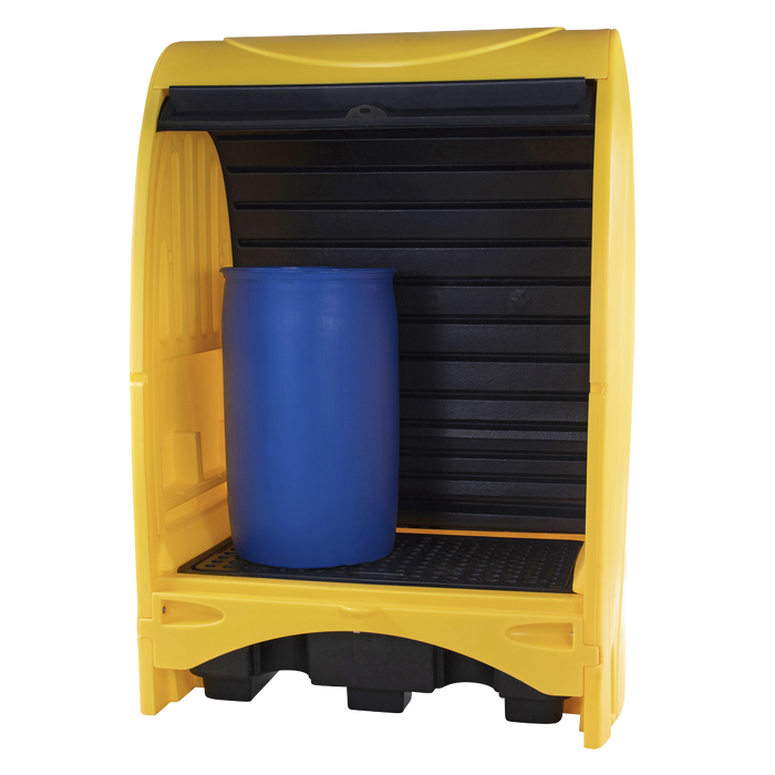 2 Drum Barrel Bund with Hardcover 250L Capacity | SJ1001