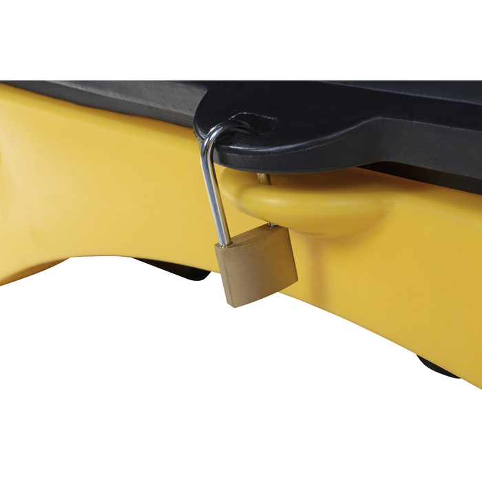 4 Drum Barrel Bund with Hardcover 485L Capacity | SJ1010