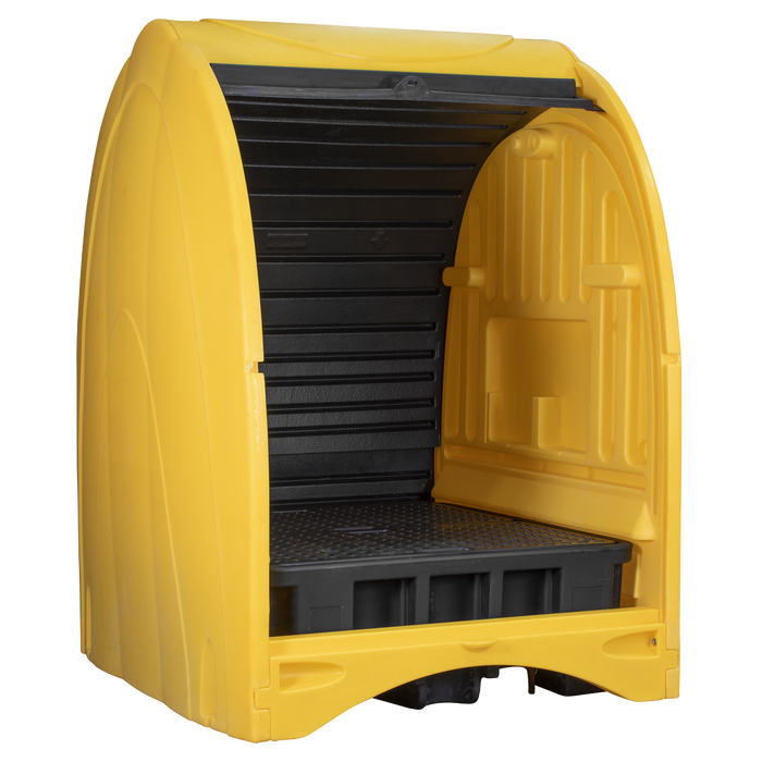 4 Drum Barrel Bund with Hardcover 485L Capacity | SJ1010