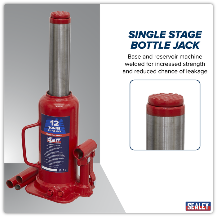 Bottle Jack 12 Tonne | SJ12