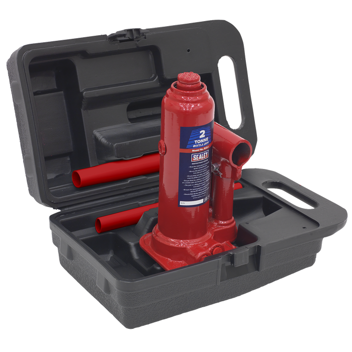 Bottle Jack 2 Tonne with Storage Case | SJ2BMC