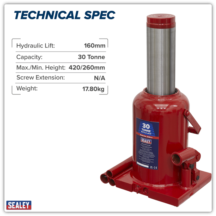 Bottle Jack 30 Tonne | SJ30