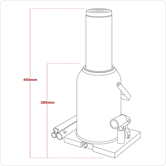 Bottle Jack 50 Tonne | SJ50