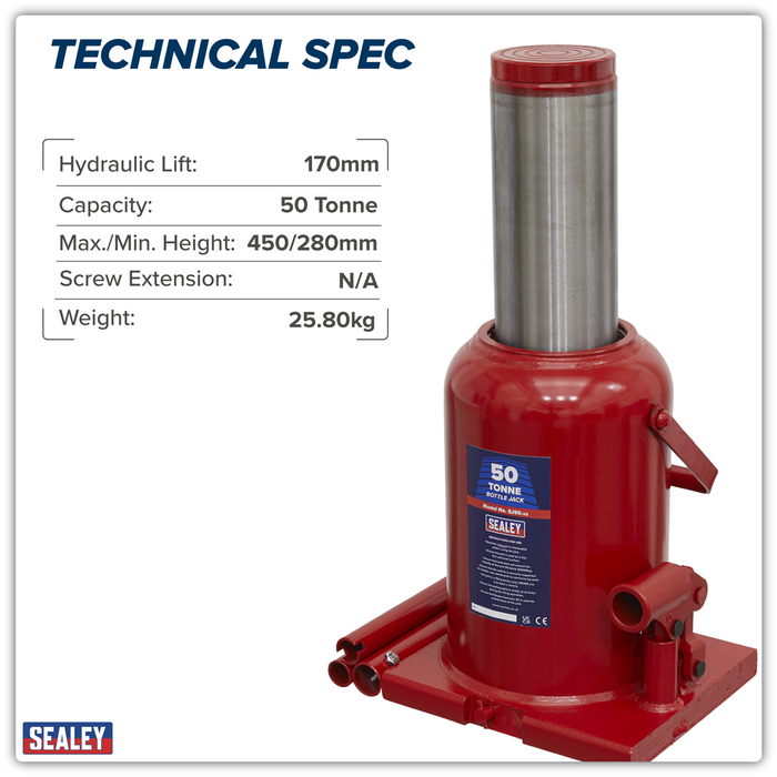 Bottle Jack 50 Tonne | SJ50