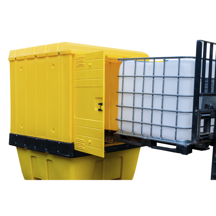 IBC Barrel Bund with Weathertight Hardcover | SJ5101