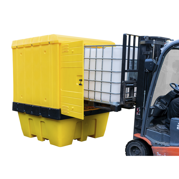 IBC Barrel Bund with Weathertight Hardcover | SJ5101