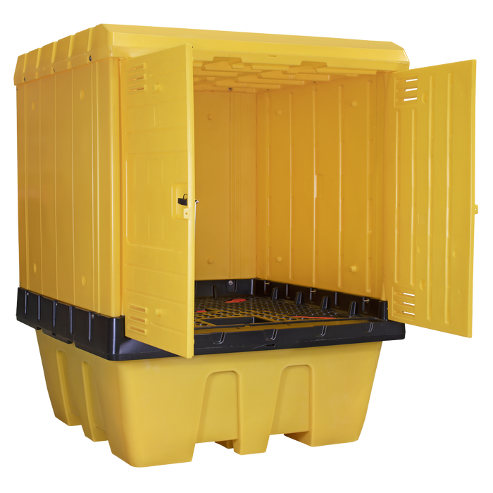 IBC Barrel Bund with Weathertight Hardcover | SJ5101