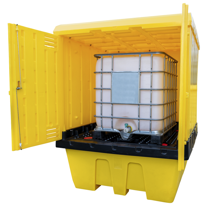 IBC Barrel Bund with Weathertight Hardcover | SJ5101