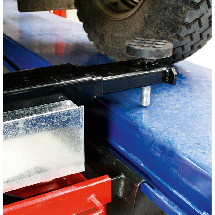 Jacking Beam 2 Tonne with Arm Extenders & Flat Roller Supports | SJBEX200