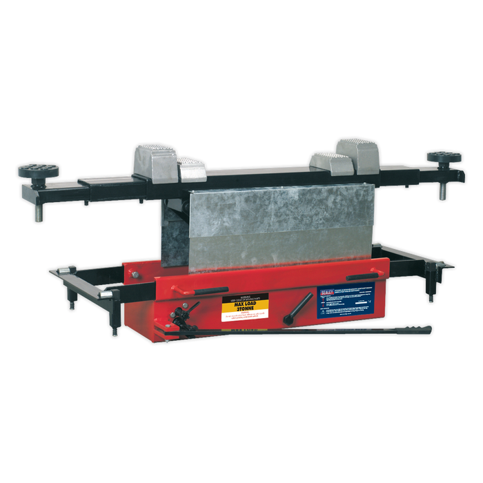 Jacking Beam 3 Tonne with Arm Extenders & Flat Roller Supports | SJBEX300