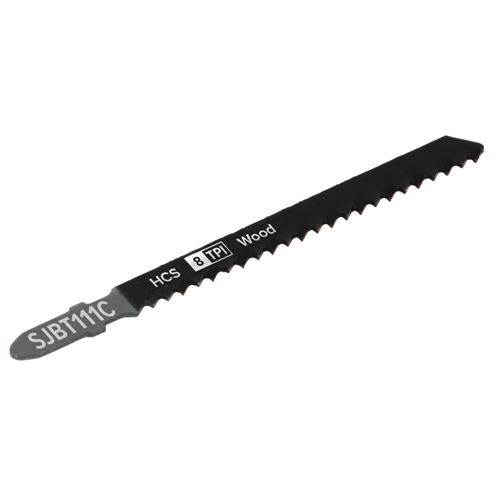 Jigsaw Blade for General Wood 100mm 8tpi - Pack of 5 | SJBT111C