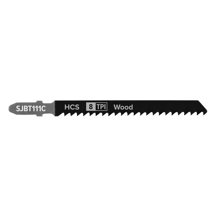 Jigsaw Blade for General Wood 100mm 8tpi - Pack of 5 | SJBT111C