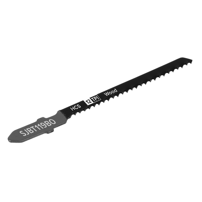 Jigsaw Blade for General Wood 75mm 12tpi - Pack of 5 | SJBT119BO