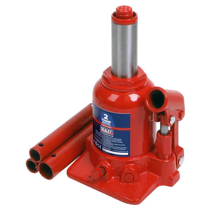 Telescopic Bottle Jack 2 Tonne | SJT2