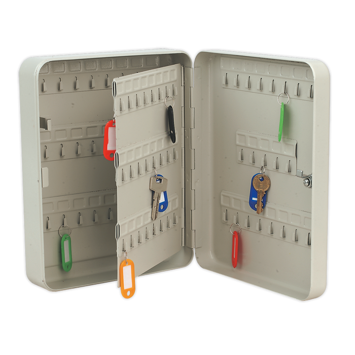 Key Cabinet with 93 Key Tags | SKC93