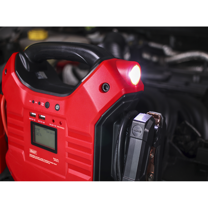 12/24V Jump Starter Power Pack Lithium-ion Phosphate (LiFePo4) 1200/600 Peak Amps | SL32S