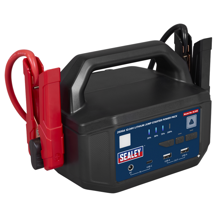 2500A 12/24V Lithium Jump Starter Power Pack | SL34S