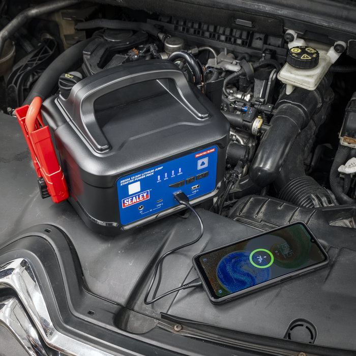 3500A 12/24V Lithium Jump Starter Power Pack | SL36S