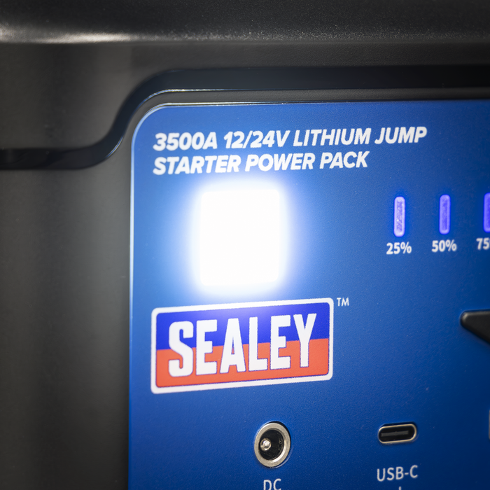 3500A 12/24V Lithium Jump Starter Power Pack | SL36S