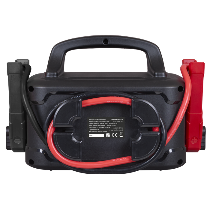 3500A 12/24V Lithium Jump Starter Power Pack | SL36S