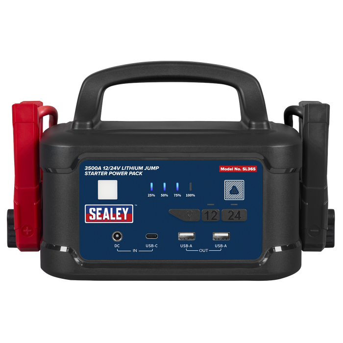 3500A 12/24V Lithium Jump Starter Power Pack | SL36S