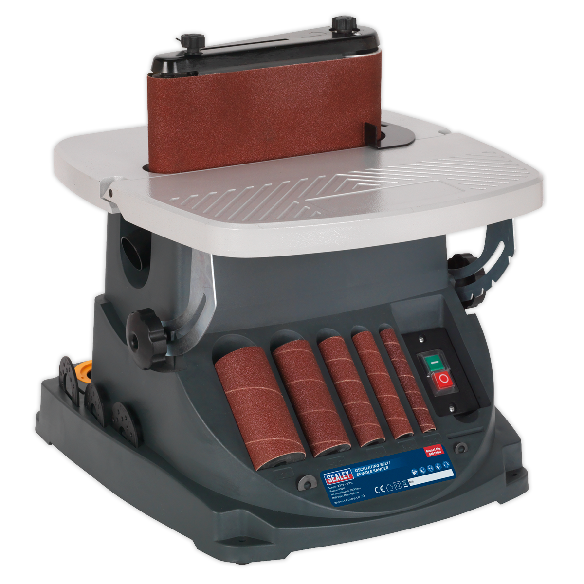 Oscillating Belt & Spindle/Bobbin Sander 450W/230V | SM1300 — SBT Ltd.