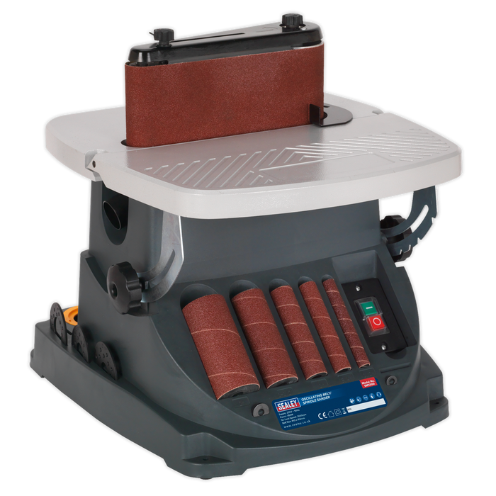 Oscillating Belt & Spindle/Bobbin Sander 450W/230V | SM1300