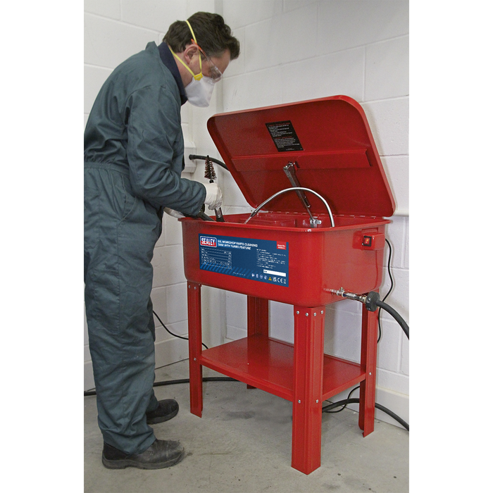 Workshop Parts Washer with Turbo Feature 50L | SM20
