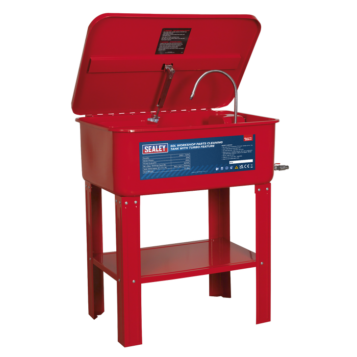 Workshop Parts Washer with Turbo Feature 50L | SM20