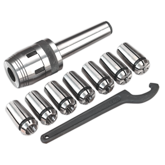 Mill Chuck Set MT3-M12 4-16mm | SM2502MCS