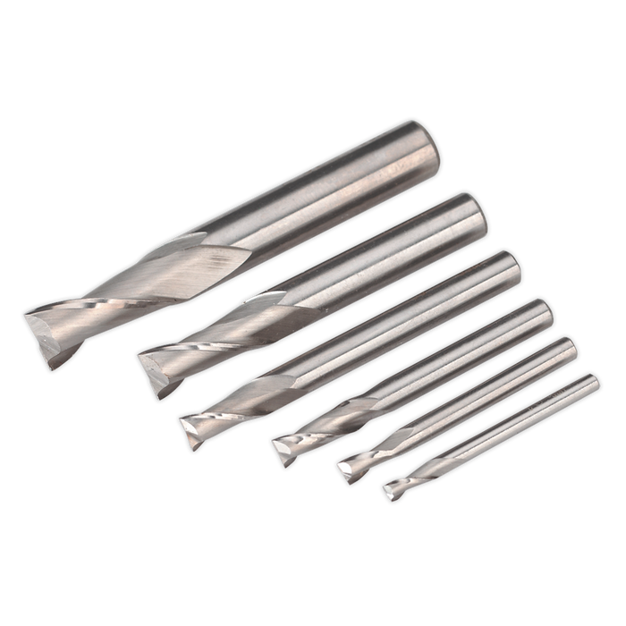 HSS End Mill Set MT2 3-10mm | SM2503EMSET