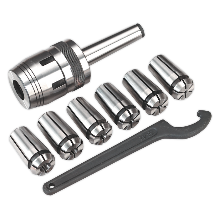 Mill Chuck Set MT2-M10 3-10mm | SM2503MCSET