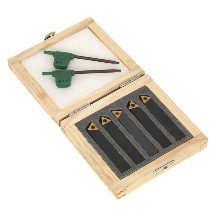 Indexable Lathe Turning Tool Set 10mm 5pc | SM3025CS1