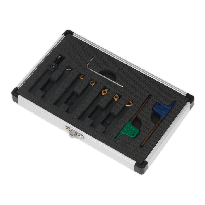 Indexable Lathe Turning Tool Set 8mm 7pc | SM3025CS5