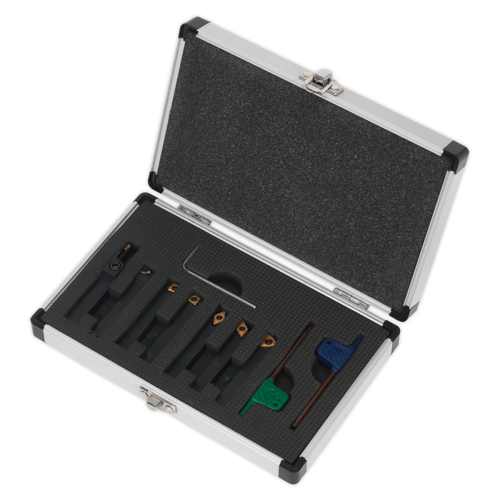 Indexable Lathe Turning Tool Set 10mm 7pc | SM3025CS6