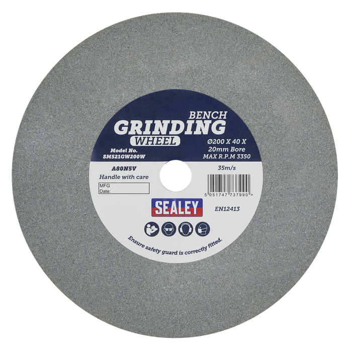 Wet Stone Wheel for SM521 200mm | SM521GW200W