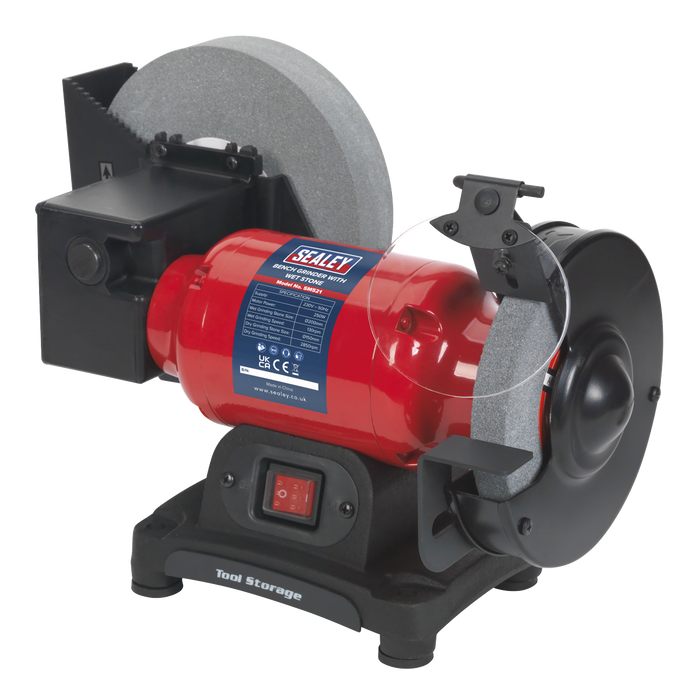 200/150mm Wet & Dry Bench Grinder 250W/230V | SM521