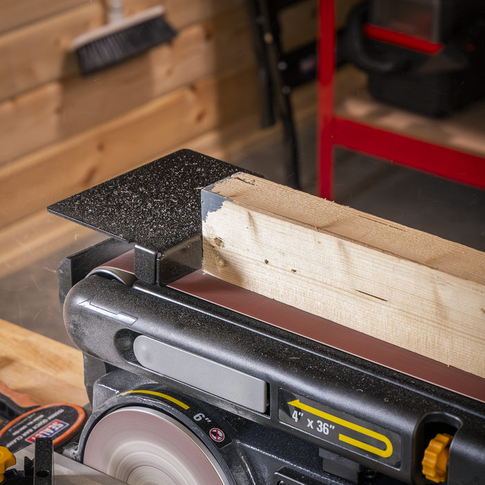 915 x 100mm Belt/150mm Disc Sander 370W/230V | SM914