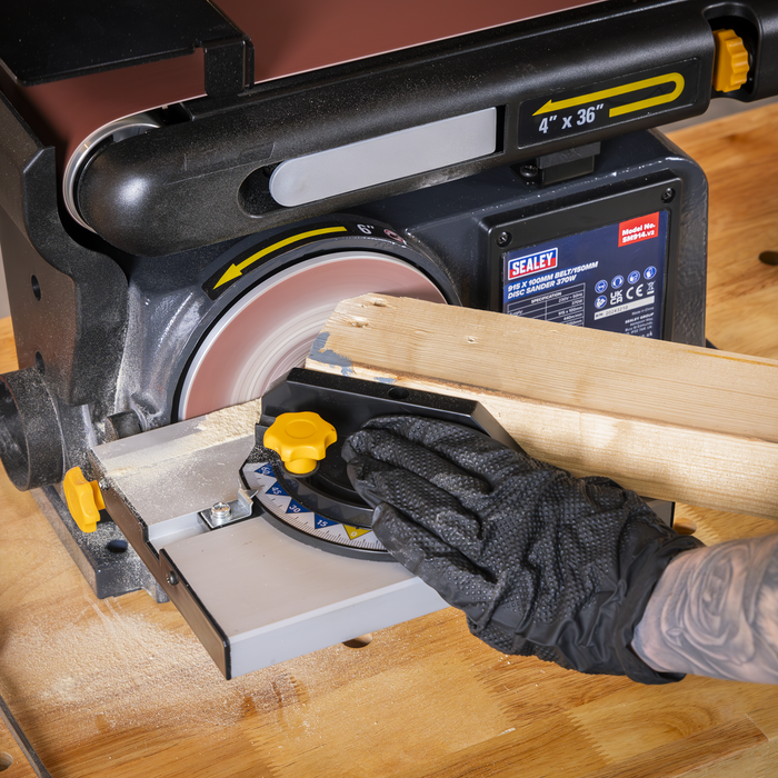 915 x 100mm Belt/150mm Disc Sander 370W/230V | SM914