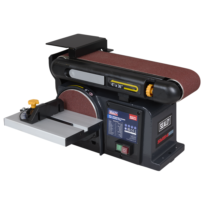 915 x 100mm Belt/150mm Disc Sander 370W/230V | SM914
