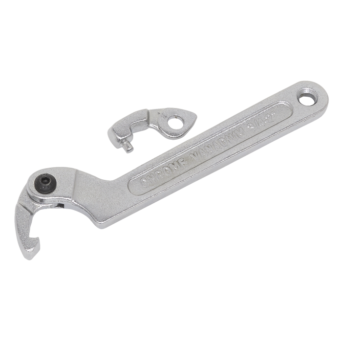 Adjustable C-Spanner Hook & Pin Wrench Set 19-51mm 3pc | SMC2S