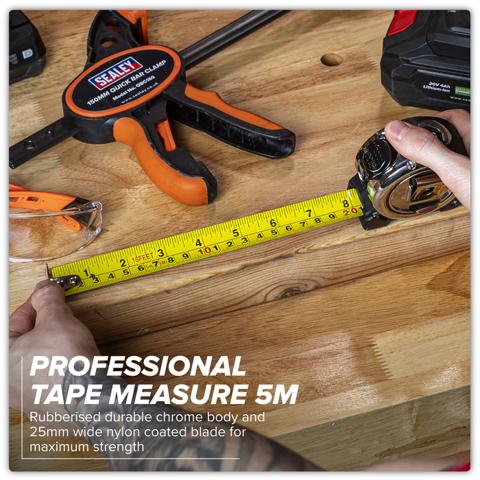 Premier Professional Tape Measure 5m(16ft) | SMT5P