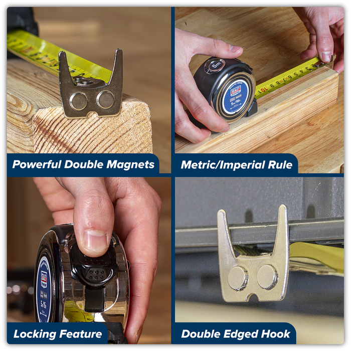 Premier Professional Tape Measure 5m(16ft) | SMT5P