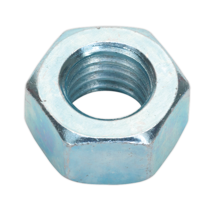 Zinc Plated Steel Nut M12, DIN 934 - Pack of 25 | SN12