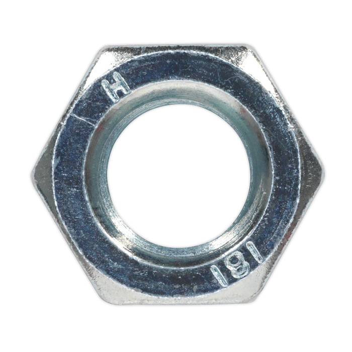 Zinc Plated Steel Nut M14, DIN 934 - Pack of 25 | SN14