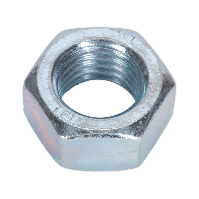 Zinc Plated Steel Nut M24, DIN 934 - Pack of 5 | SN24