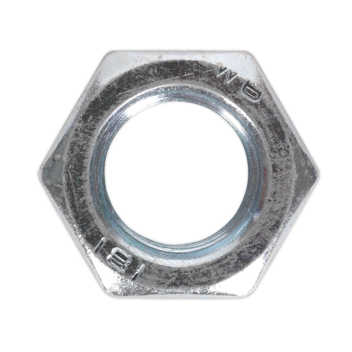 Zinc Plated Steel Nut M24, DIN 934 - Pack of 5 | SN24
